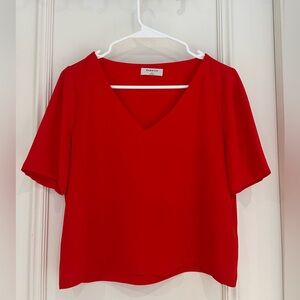 Babaton Randy V-Neck Blouse